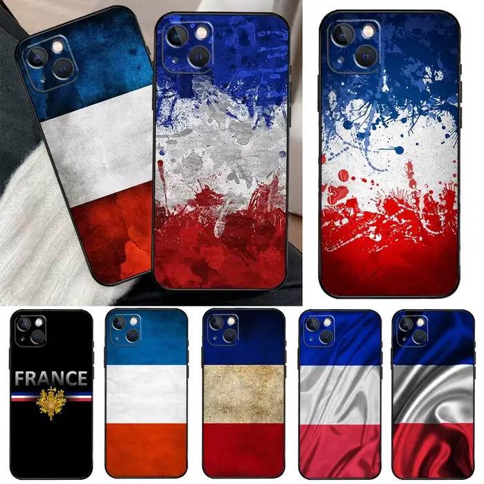 Coque de téléphone Drapeau National Français pour Samsung Galaxy S25 S24 S23 S22 S21 S20 S26 Ultra S10 Plus S23 FE S25 FE