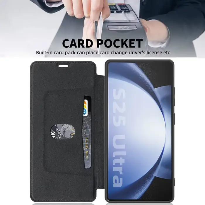 Coque de téléphone à rabat en silicone liquide