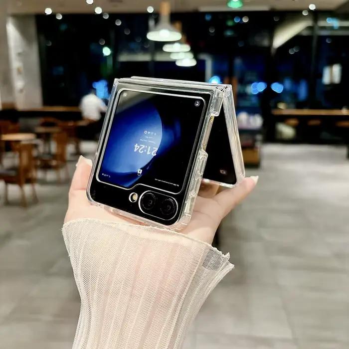 Magsafe coque de téléphone de chargement sans fil pour Samsung Z Flip 7 6 5 Galaxy Z