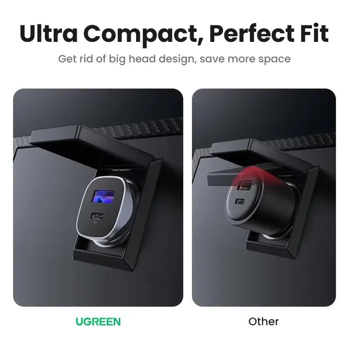 UGREEN chargeur de voiture Type C