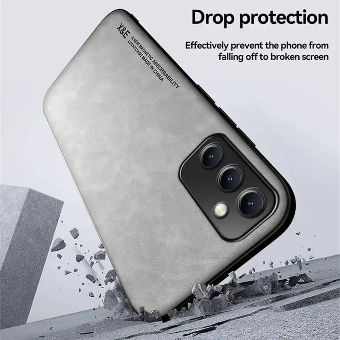 Coque de téléphone en cuir de mouton