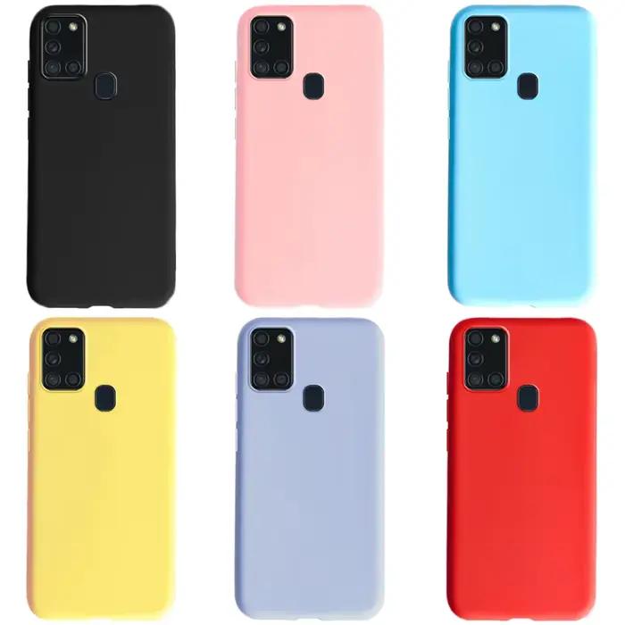 Coque de téléphone en Silicone liquide de luxe