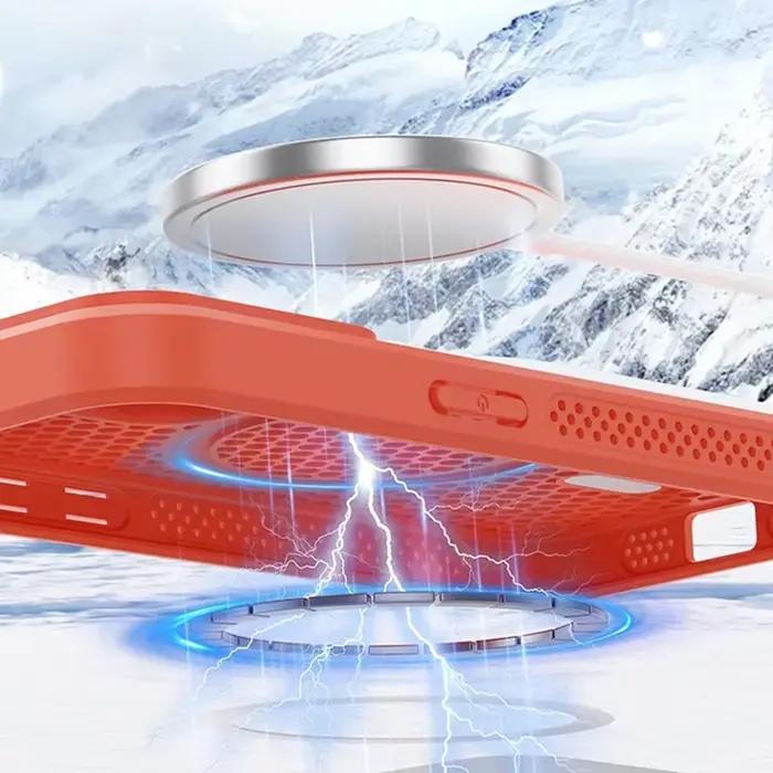 Coque de téléphone à Dissipation thermique et rafraîchissante