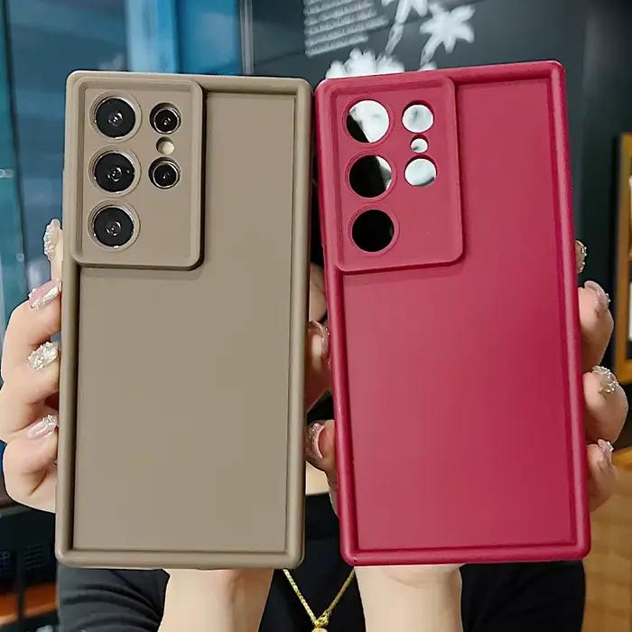 Coque en TPU souple pour Samsung Galaxy A56 A55 A54 A53 A35 A15 A16 A25 5G S24 S26 S25 Ultra S23 FE