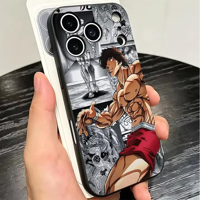 Coque de téléphone souple Baki the Grappler Anime pour iPhone 16 16E 17 Air 15 Pro Max 14 Plus 13 Mini 11 12 7