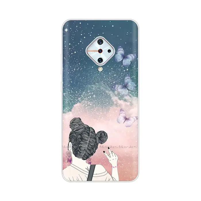 Coque de téléphone transparente en silicone TPU souple