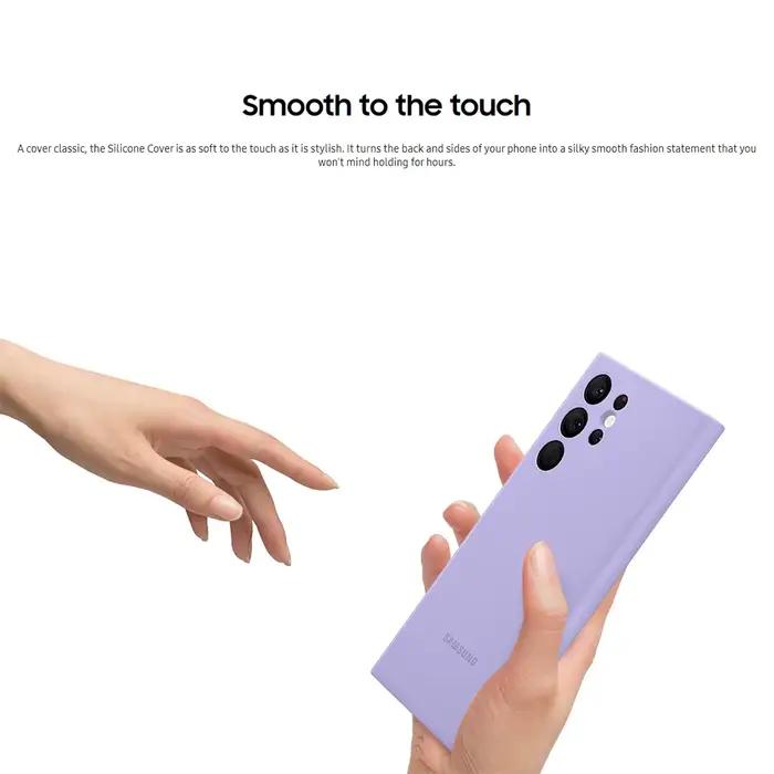 Coque originale en Silicone souple de haute qualité pour Samsung Galaxy S22 Ultra S22Ultra
