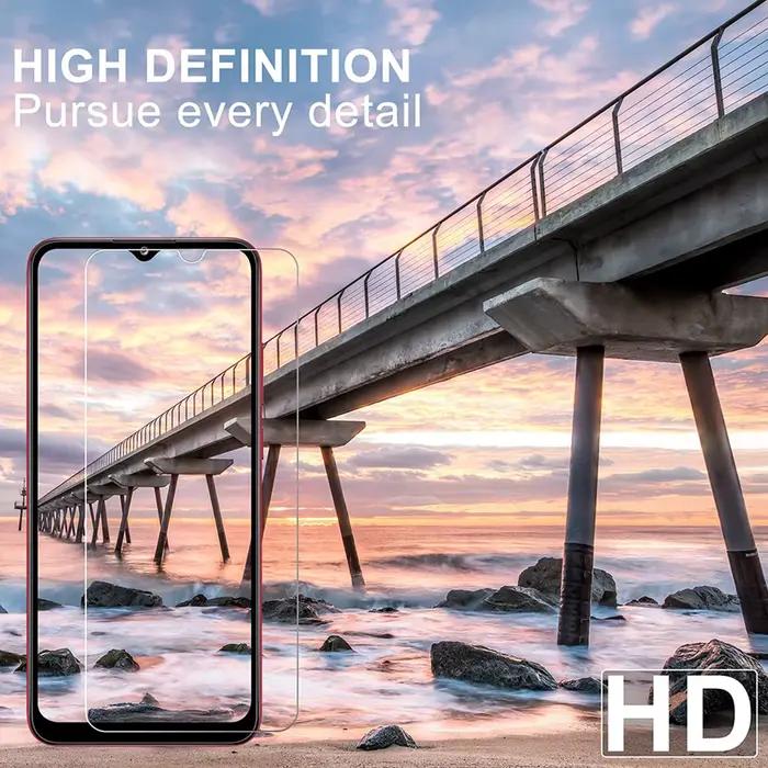 Protecteur d'écran pour HUAWEI P30 Lite ultra clair en verre trempé 9H HD haute teneur en aluminium pour écran brillant sans rayures sans éraflures compatibles avec les étuis