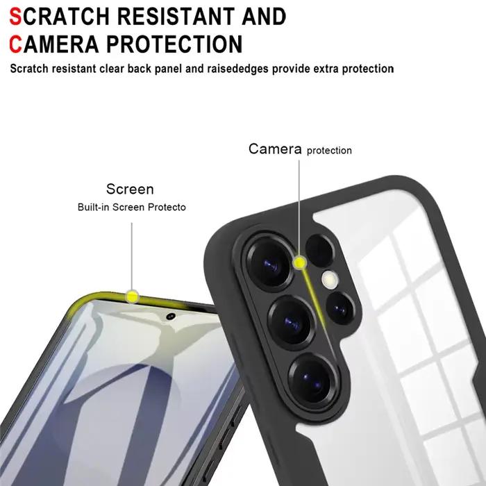 Étui de protection intégrale double face 360° pour Samsung Galaxy S26 Ultra GalaxyS26 Plus S 26 5G