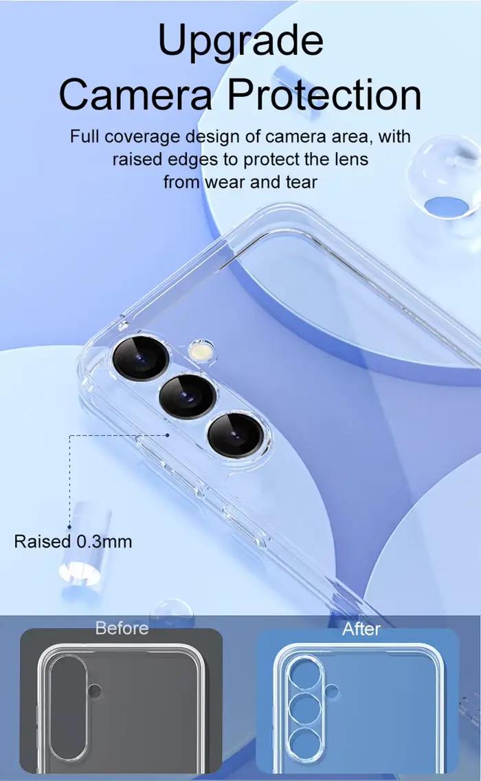 Coque de Protection complète en Silicone pour Samsung Galaxy S25 S24 S23 S21 FE S22 Plus A 55 35 25 15 05 S A 14 24 34 54 04 S