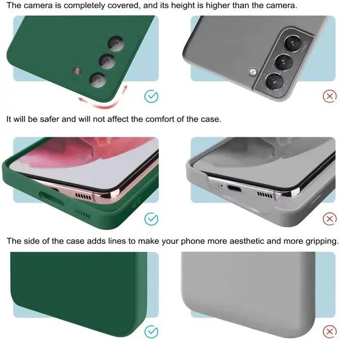 Coque de luxe en Silicone liquide