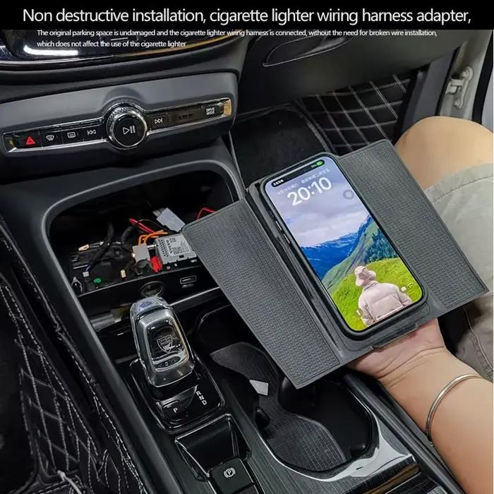 Chargeur sans fil de voiture pour VOLVO XC40 C40 EX40