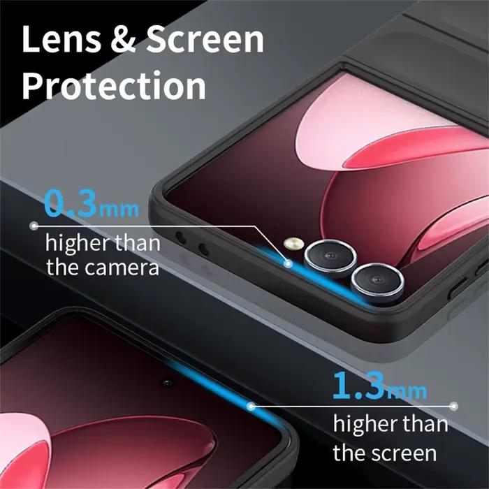 Coque de téléphone en plastique rigide pour Samsung Galaxy Z Flip 7