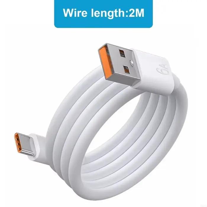 Câble USB C 66W, charge rapide