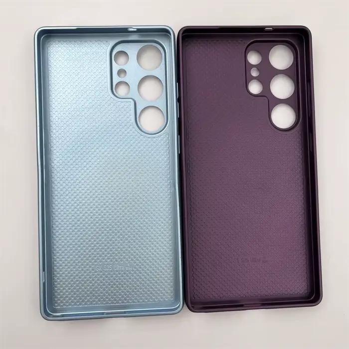 Housse de luxe en Silicone pour Samsung Galaxy S25 S24 S23 S22 Ultra Plus S25Plus