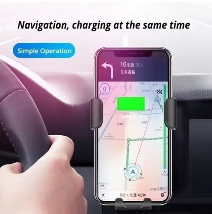 Support multifonction pour voiture avec miroir de pare-soleil et invite de gravité pour smartphones iPhone et C5 occasions de conduite et voyages