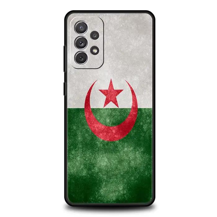 Coque de téléphone drapeau algérie