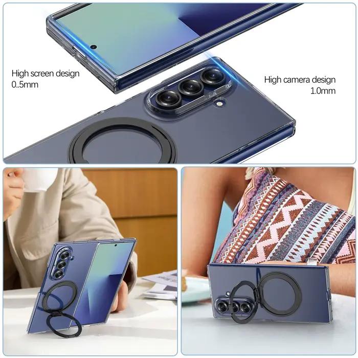 Coque de protection transparente pour Samsung Galaxy Z Fold 7 6 8 Ultra