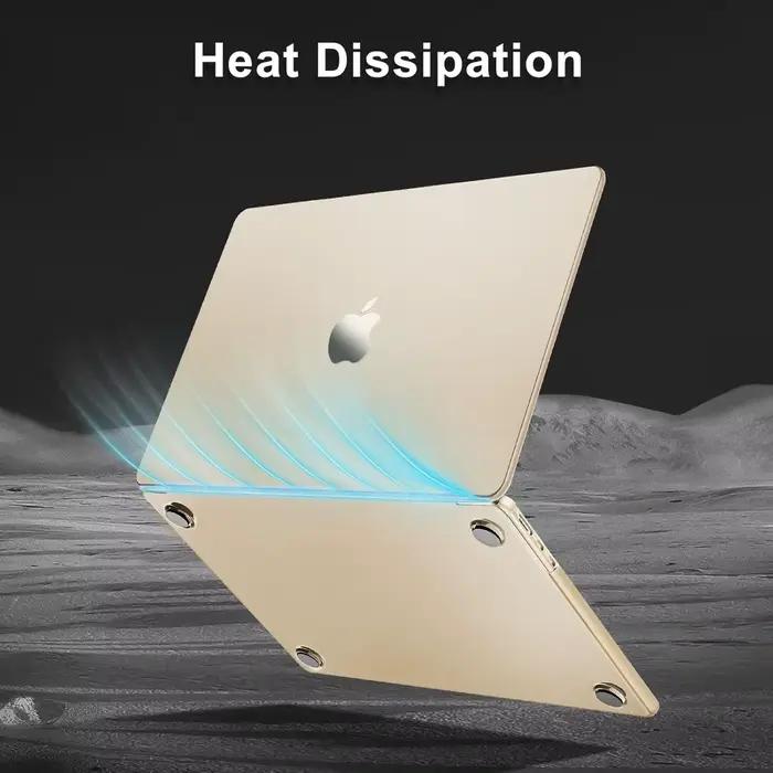 MOSISO pour MacBook Air 13 pouces étui M4 A3240 M3 A3113 M2 A2681 Ultra-mince couleur originale naturelle