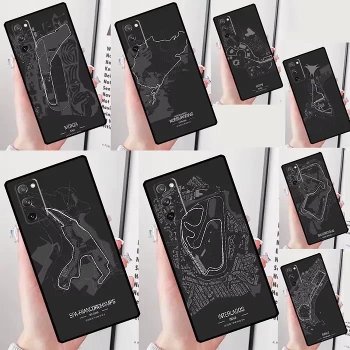 Coque de téléphone avec Circuits de course F1