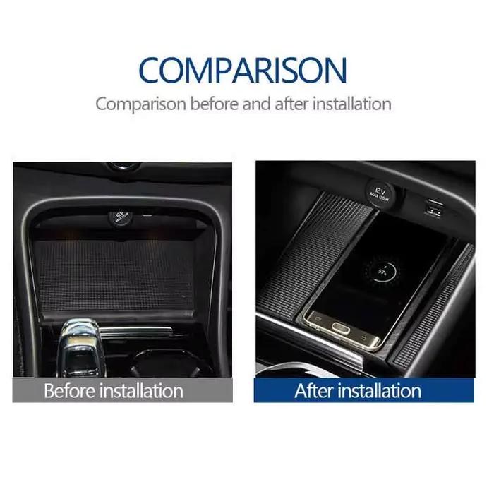 Chargeur sans fil de voiture pour VOLVO XC40 C40 EX40