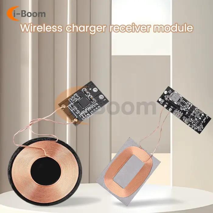 Chargeur sans fil à induction électromagnétique, technologie de charge sans fil, carte PCBA, chargeur sans fil bricolage pour téléphone portable, appareil mobile, 3W, 5W