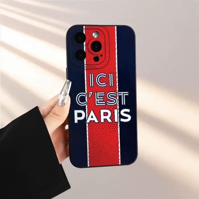 Coque de téléphone antichoc avec motif Paris et charme français pour Samsung S26 S25 S24 Ultra S23 S22 S21 S20 Plus