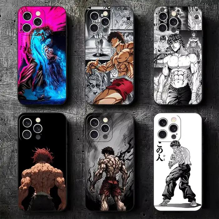 Coque de téléphone souple Baki the Grappler Anime pour iPhone 16 16E 17 Air 15 Pro Max 14 Plus 13 Mini 11 12 7