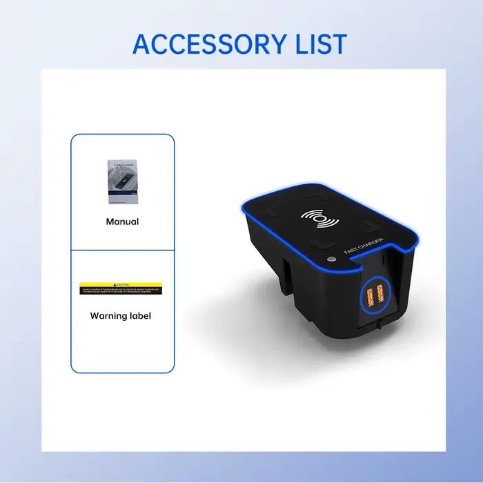 Chargeur sans fil pour voiture
