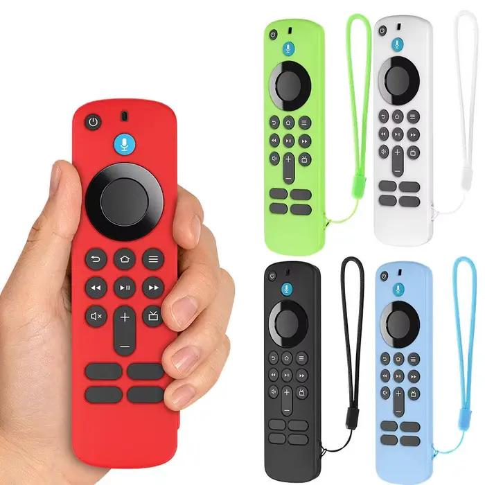 Housse de protection en silicone pour télécommande de téléviseur 4K/HD, protection anti-chute et anti-poussière pour home cinéma, modèle compatible avec plusieurs appareils pour une utilisation durable et élégante