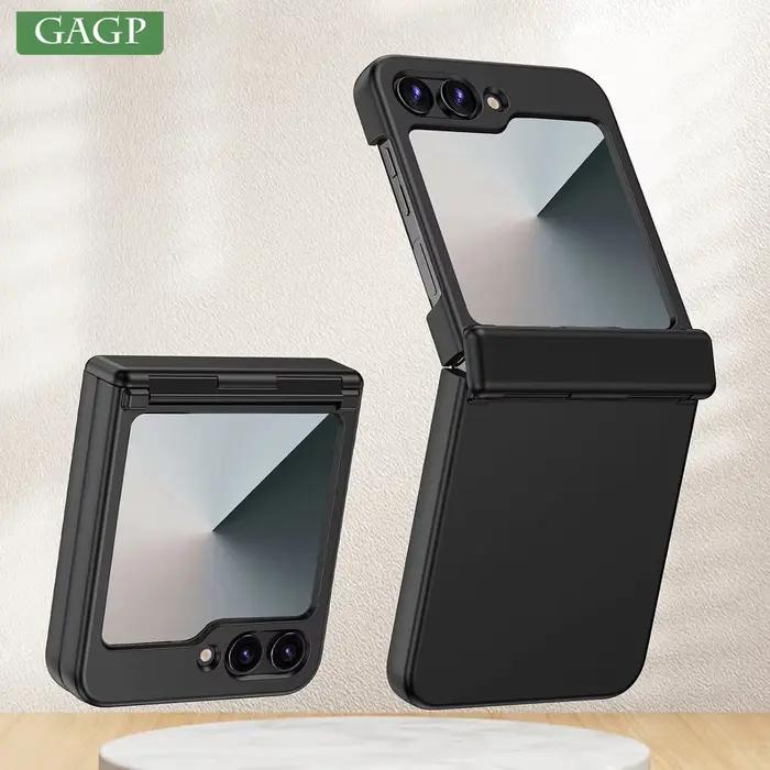 Étui de protection de luxe fin et mat avec charnière pour Samsung Galaxy Z Flip 8 7 6 5 4 3