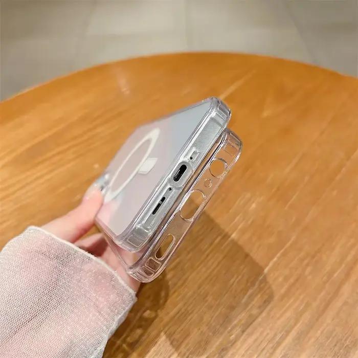 Coque de téléphone magnétique pour Samsung Galaxy S25 S24 FE S23 S22 S21 Ultra Plus Edge A55 A26 A16 A36 A56 Magsafe