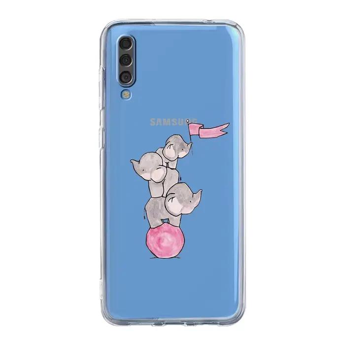 Coque de téléphone de dessin animé de style couple pour Samsung