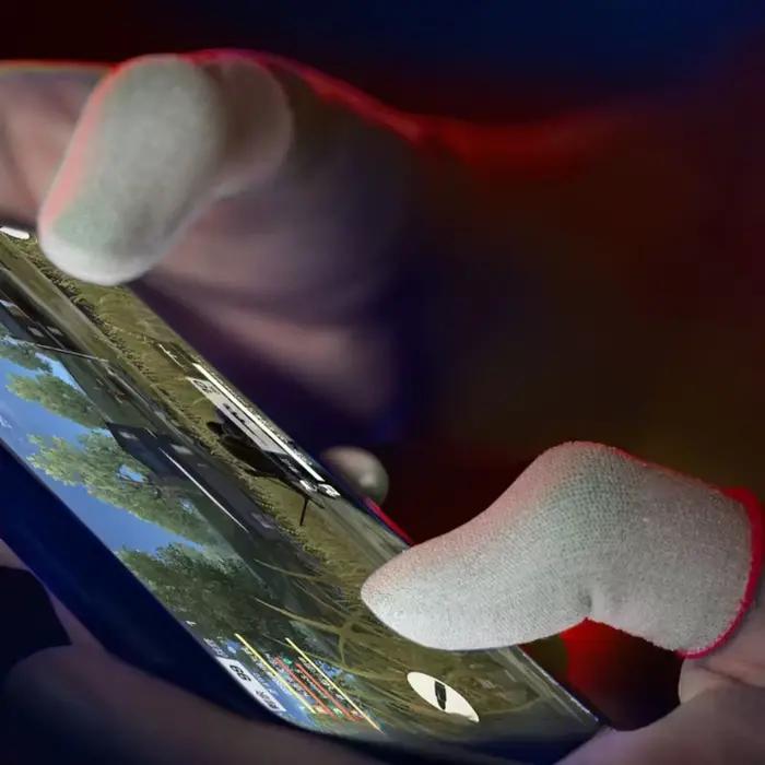 1 paire de gants de jeu pour téléphone portable