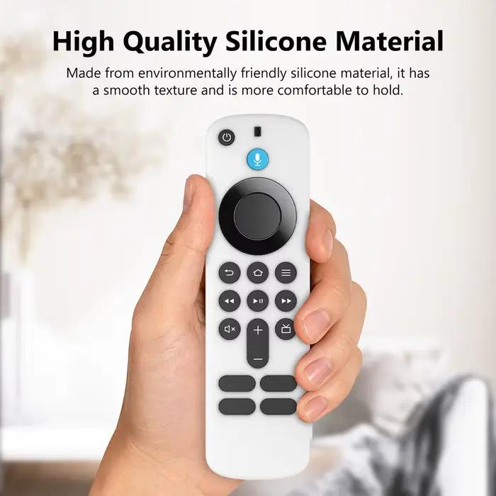 Housse de protection en silicone pour télécommande de téléviseur 4K/HD, protection anti-chute et anti-poussière pour home cinéma, modèle compatible avec plusieurs appareils pour une utilisation durable et élégante