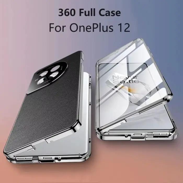 Coque de Protection Complète Transparente à 360 ° pour One Plus 12 12R 5G