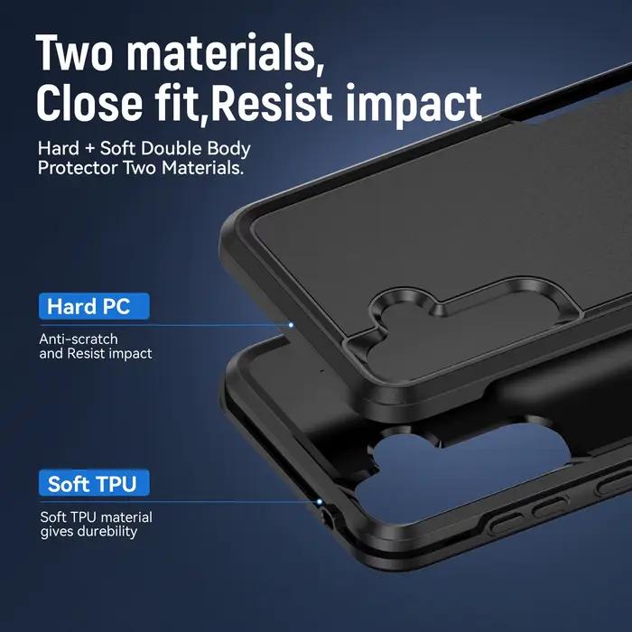 Étuis de qualité militaire pour Samsung Galaxy S25 FE S22 S23 S26 Plus S24 FE Ultra Edge A57 A17 A54 A16 5G A56 A55 A35