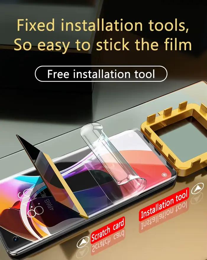 Realme14Pro + Film Hydrogel mat pour Realme 14Pro protecteur d'écran de confidentialité Realme14x protection HD souple Anti Peeping