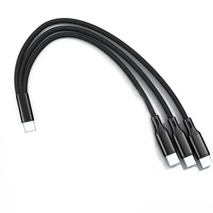 Câble de chargeur multiple tressé