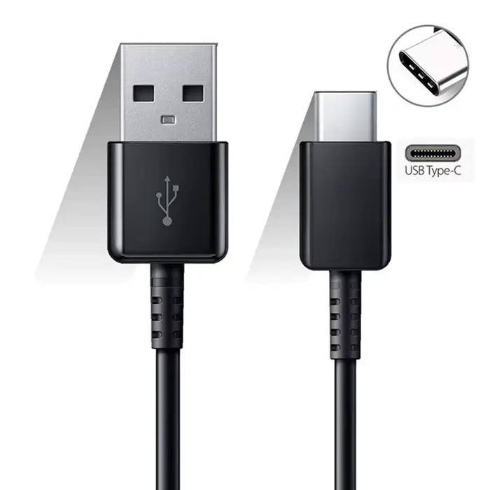 Chargeur sans fil rapide Samsung 15W EP-P1100 avec câble USB-C pour Galaxy S25 S24 S23 S22 S21 Ultra S10 S9 S8 S7 S6