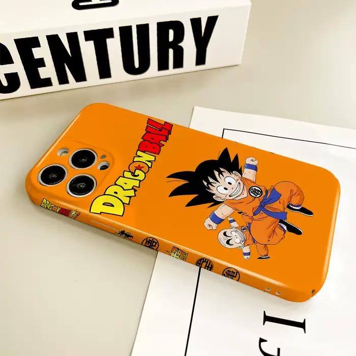 Coque de téléphone Dragon Ball Son Goku mignonne pour iPhone 17 16E 16 15 14 13 12 mini Pro Max Plus