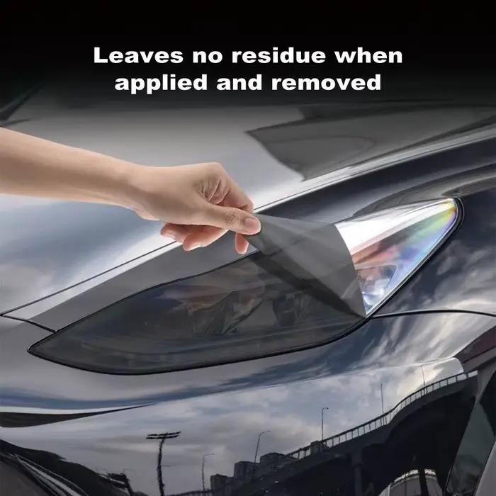 Film de protection pour phares de voiture en TPU noir fumé pour Toyota C-HR 2021-2023, pré-découpé, anti-rayures, film vinyle auto brillant