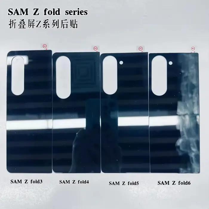 Verre trempé 3D avant et arrière pour Samsung Galaxy Z Fold 6 5 2
