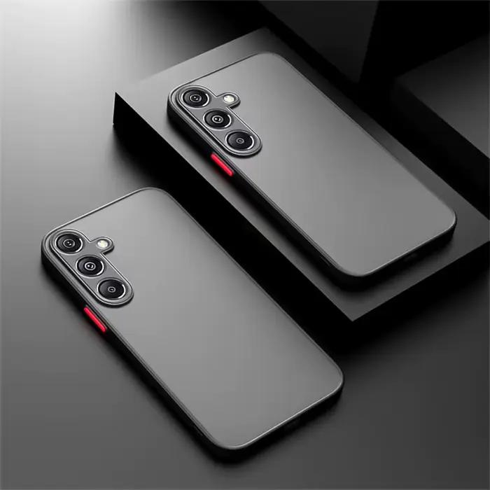 Coques de téléphone mat pour Samsung Galaxy A56 A55 A36 A26 A17 A16 A35 A25 A15 5G