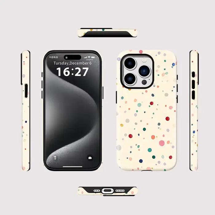 Fcicicase coque de téléphone pour iPhone 17 Air 17 Pro Max coloré mat pour Magsafe couverture Double couche