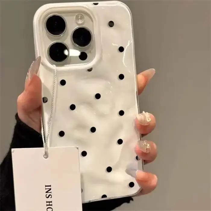 Coque de téléphone Simple à pois