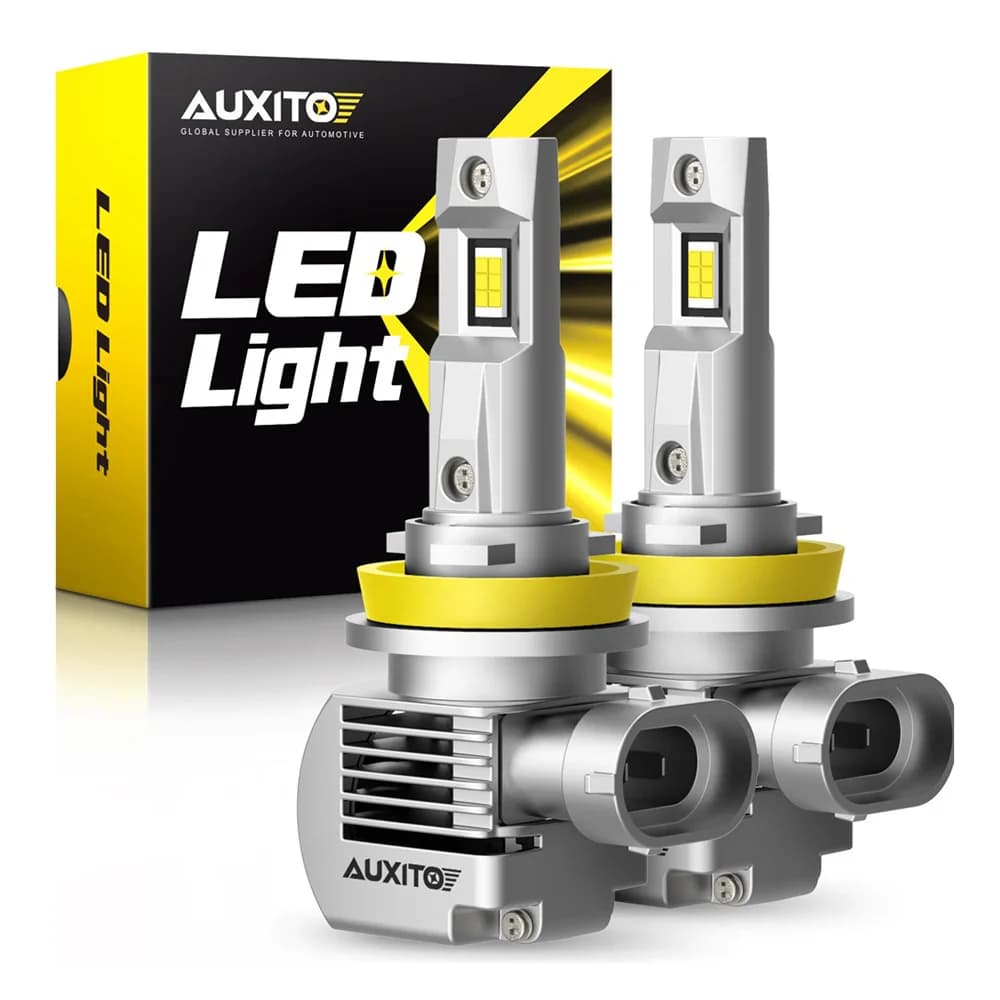 Ampoules LED AUXITO Q16 Canbus H8 H11, 2 pièces, 20000LM 100W, haute puissance, phare de voiture 901