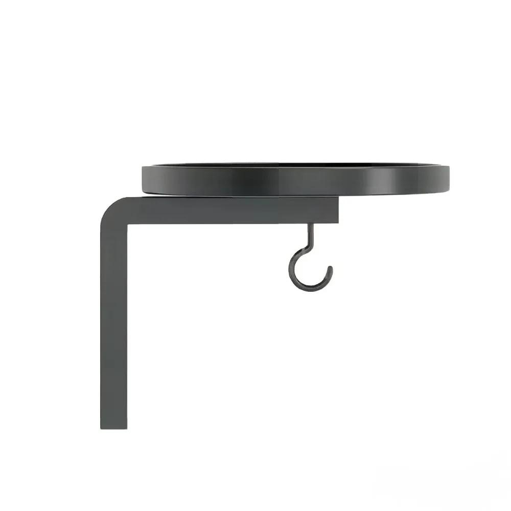 Support mural multifonctionnel pour plantes en métal, gain de place, support flottant pour fleurs av
