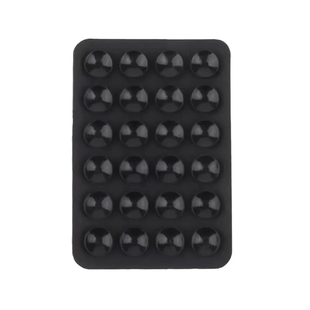 Support de téléphone en silicone à ventouse, multifonctionnel, support mural à ventouse carré antidé