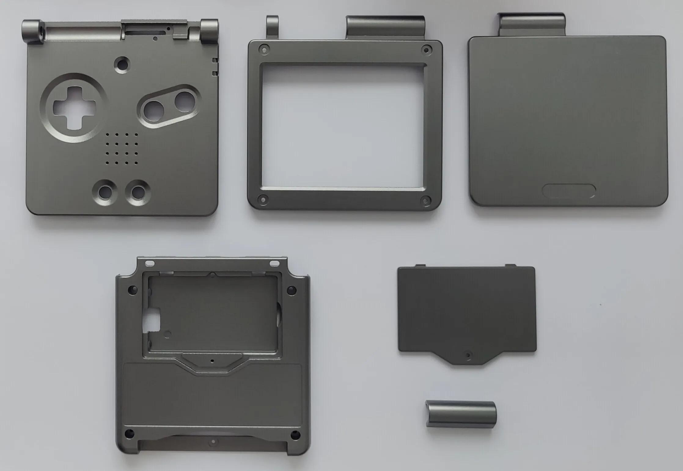 Coque de protection en alliage d'aluminium pour GBA SP, coque GBASP édition limitée, accessoires de